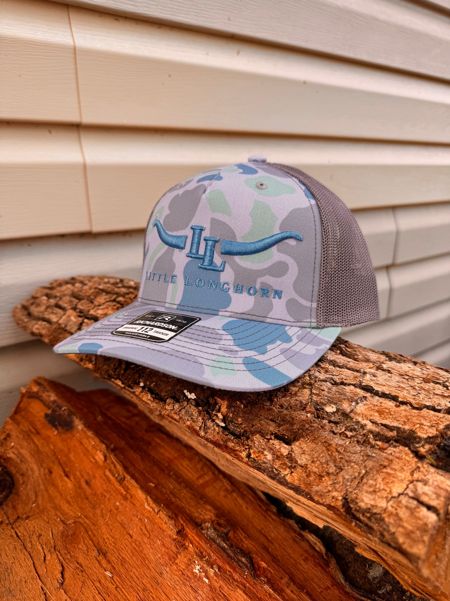 Grey/Blue Camo W/Blue