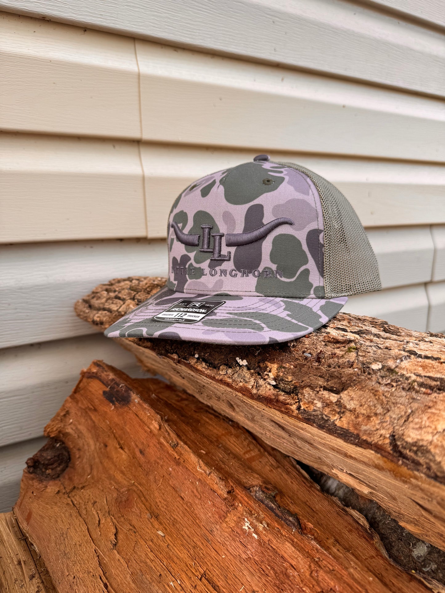 Green Camo W/Silver